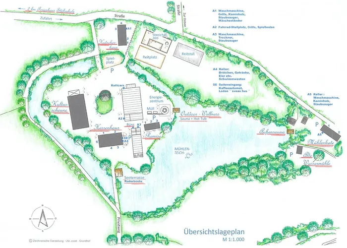 Alojamento de Turismo Rural Herrenhaus Gut Oestergaard Steinberg (Schleswig-Holstein)